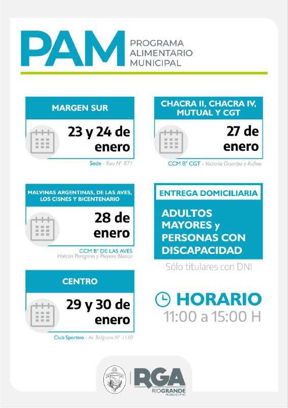 Este Jueves Comienza Una Nueva Entrega De Módulos Alimentarios
