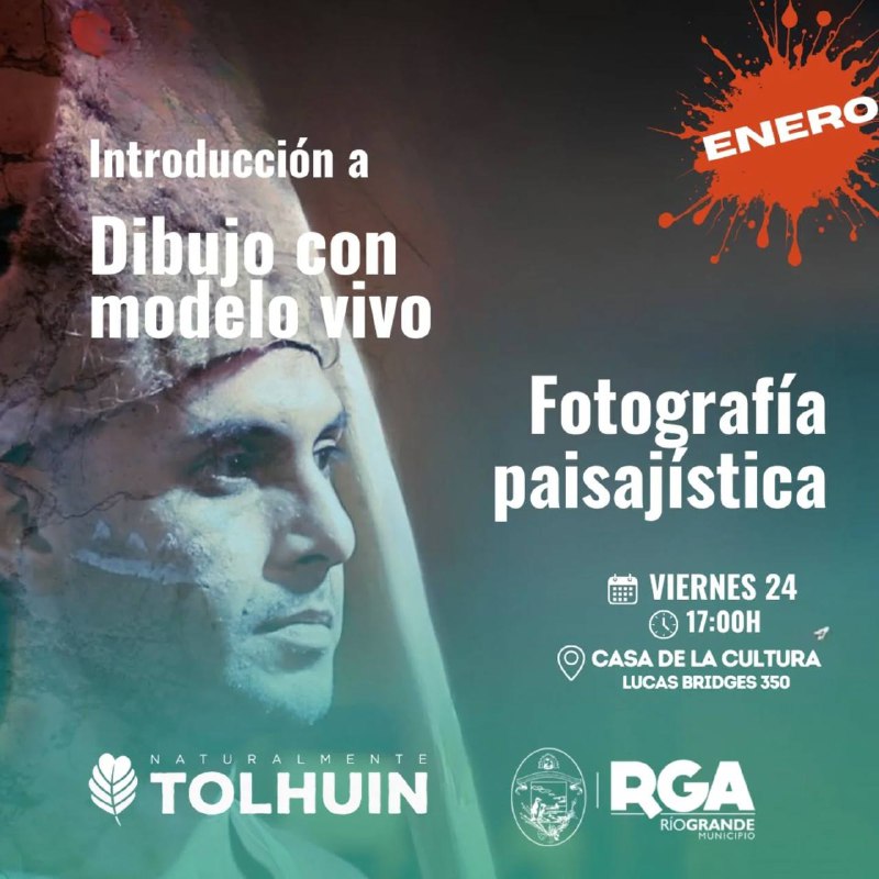 La Dirección de Cultura invita a explorar el arte en el verano fueguino
