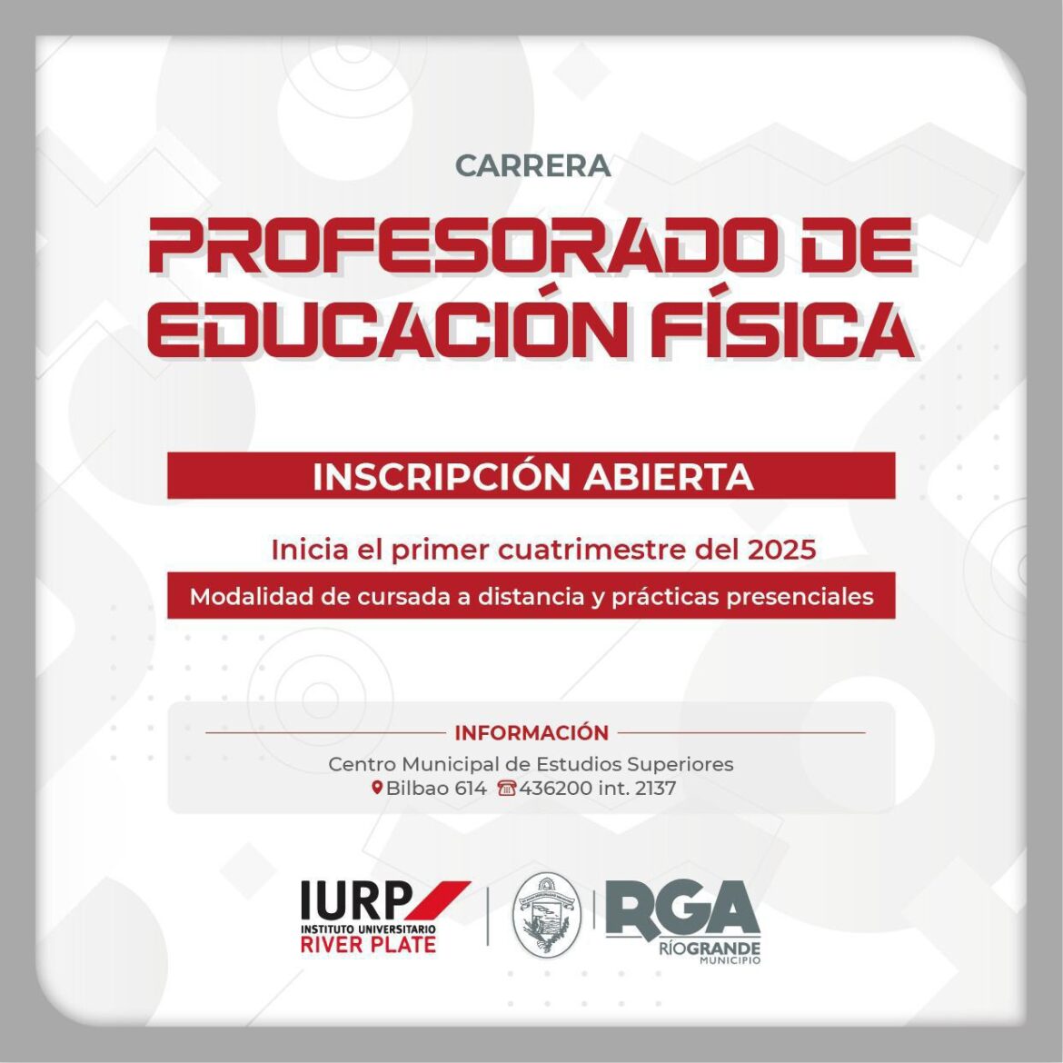Sigun abiertas las inscripciones para ingresa al profesorado de eduación física