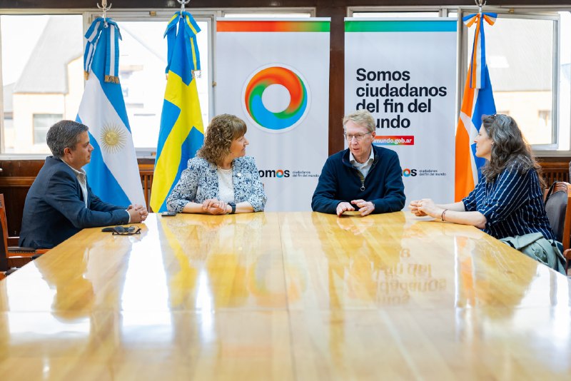 Gobierno Recibió Al Embajador De Suecia Ante Argentina, Uruguay Y Paraguay, Torsten Ericsson
