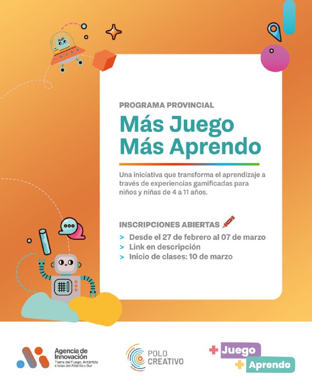Se Abren Las Inscripciones Para El Programa «Más Juego, Más Aprendo” En Las Tres Ciudades