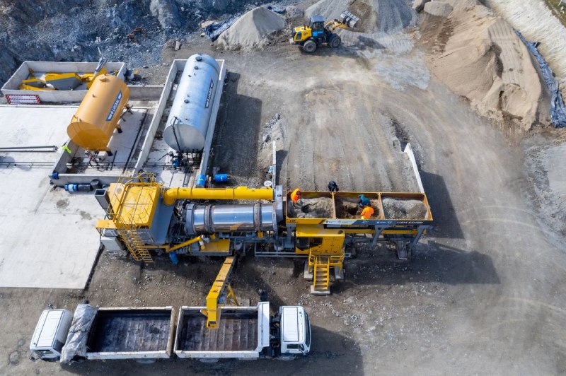 Ushuaia Puso En Funcionamiento Su Planta Municipal De Asfalto