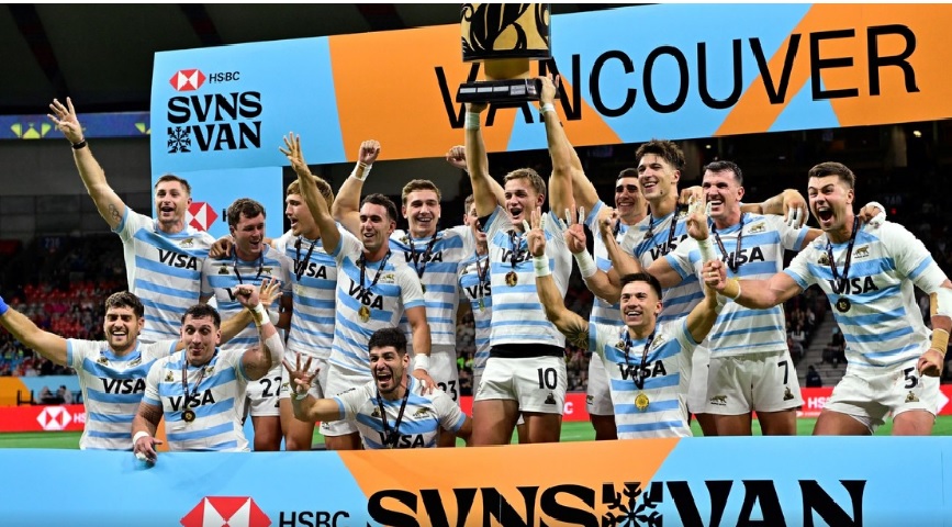 Los Pumas 7’s hacen historia: Tetracampeones en Vancouver