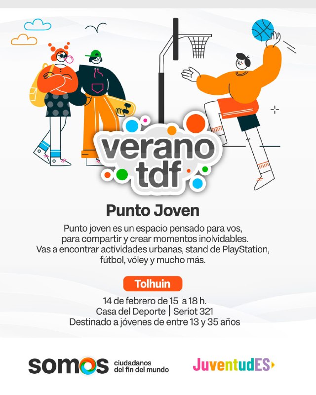 Este Viernes Llega A Tolhuin Punto Joven