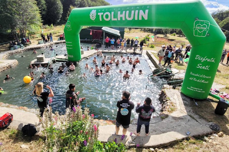 Tolhuin disfrutó del Cierre de Colonias Inclusivas en las termas del Río Valdez