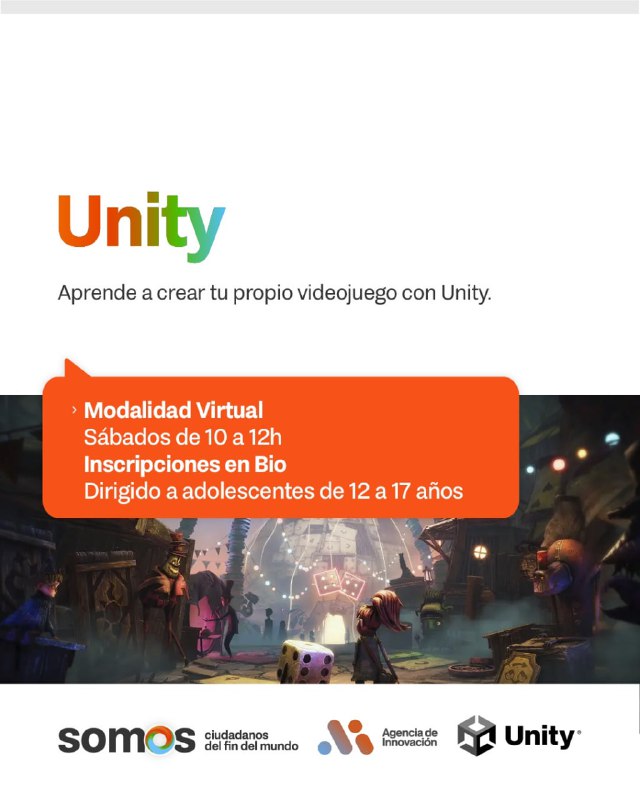 Los Polos Creativos Suman Un Nuevo Trayecto En Desarrollo De Videojuegos En UNITY Destinado A Adolescentes