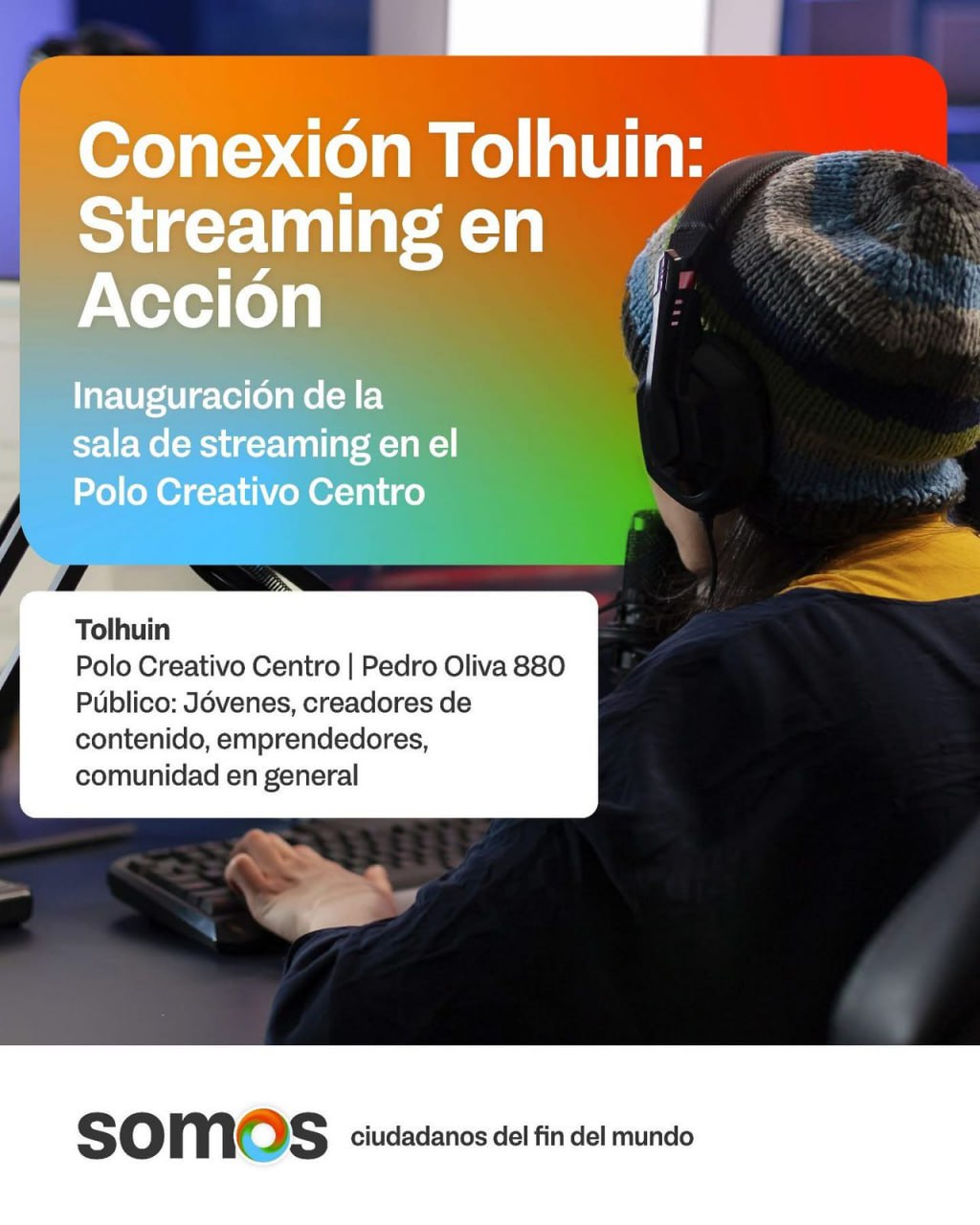Este Viernes Se Inaugura La Primera Sala De Streaming En Tolhuin