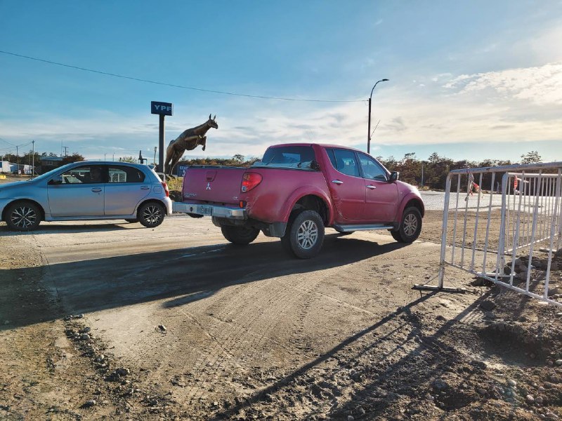 Tolhuin habilitó el ingreso por Av. de los Selknam tras su repavimentación