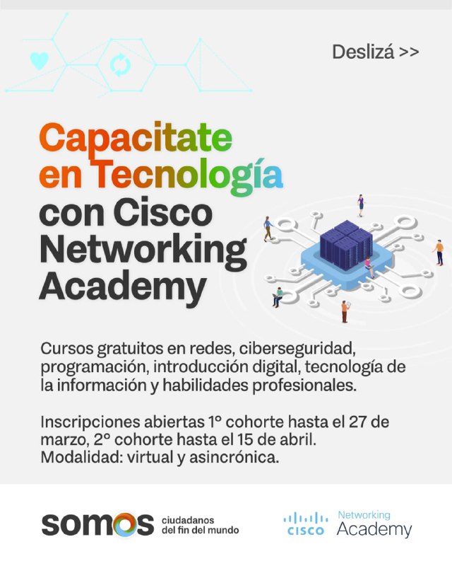 Tierra Del Fuego Lanzó Cursos Gratuitos En Tecnología En El Marco De La Firma Del Convenio Con Cisco Networking Academy