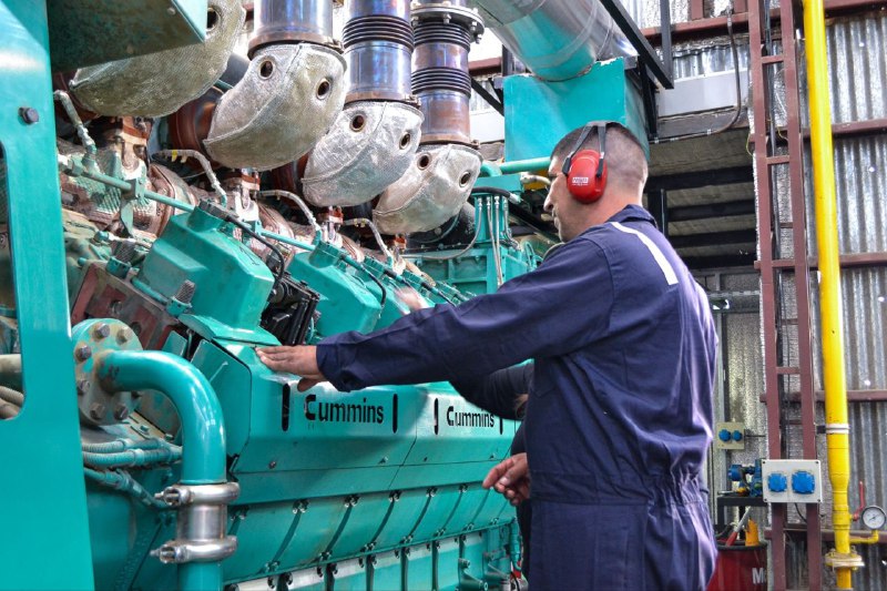 Se Realizan Trabajos En La Usina De Tolhuin Que Mejorarán La Provisión Del Servicio Eléctrico