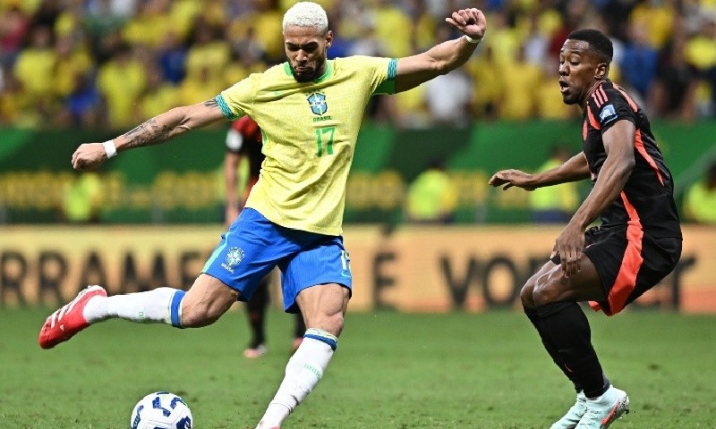 Brasil superó a Colombia en un emocionante duelo por las Eliminatorias Sudamericanas rumbo al Mundial 2026