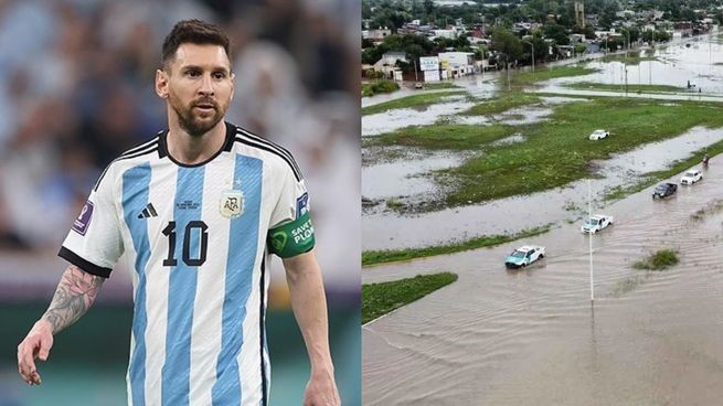 Tragedia en Bahía Blanca: Messi y Ginobili expresan su solidaridad ante las devastadoras inundaciones