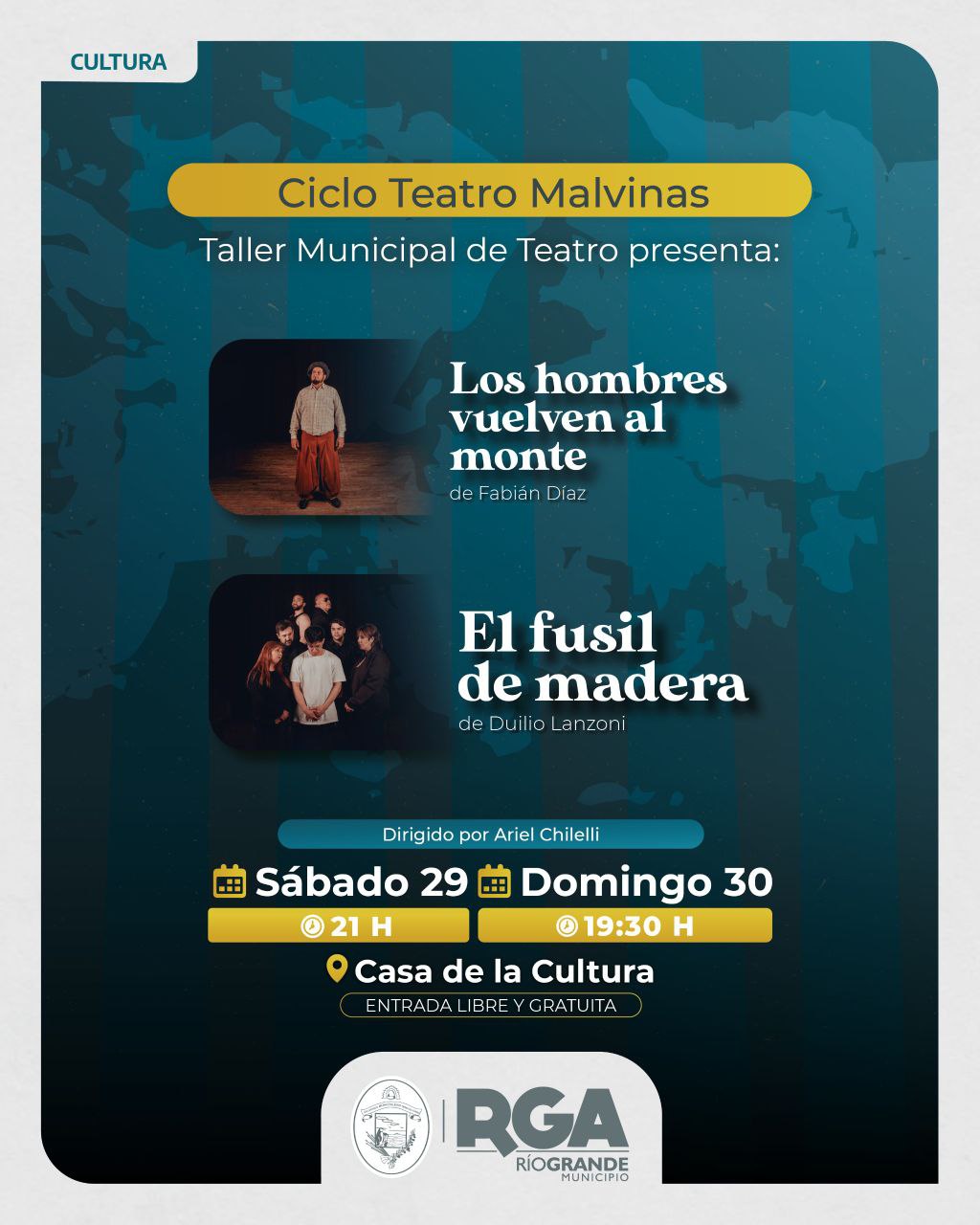 LLEGA EL CICLO «TEATRO MALVINAS»