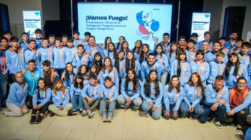 Tierra Del Fuego Presentó A La Delegación Que Participará En Los Juegos Patagónicos