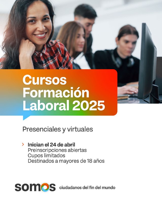 Se Extiende La Preinscripción Para Cursos De Modalidad Presencial Y Virtual