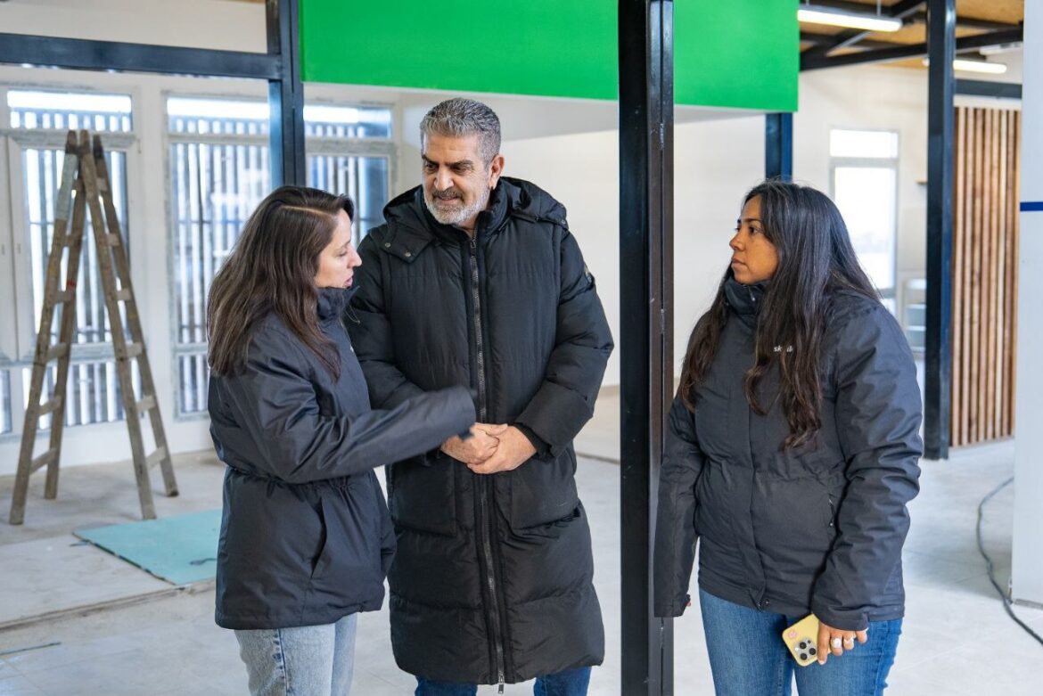 AVANZA LA OBRA DEL CENTRO DE DESARROLLO INFANTIL EN EL BARRIO ESCONDIDO DE USHUAIA