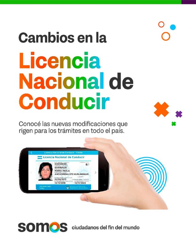 Rige La Nueva Modalidad Para La Emisión De La Licencia Nacional De Conducir Profesional Interjurisdiccional