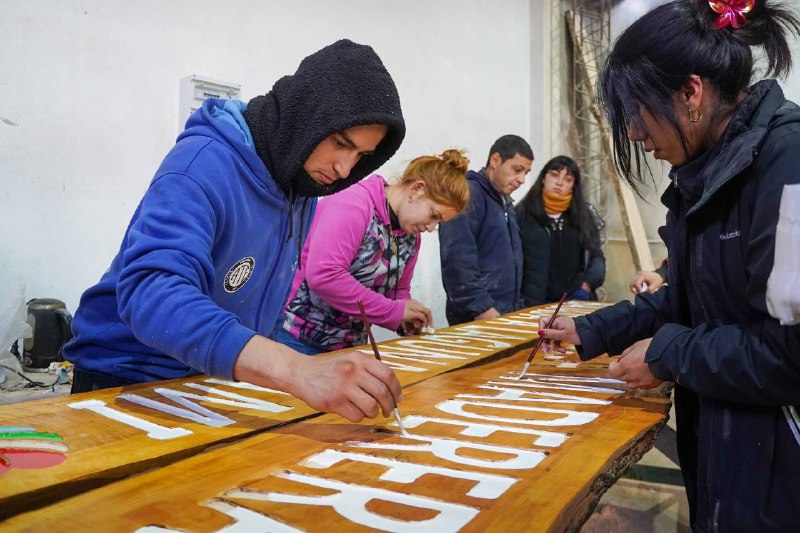 Finalizó el Taller de Diseño y Confección de Cartelería para la Reserva Laguna CAMI
