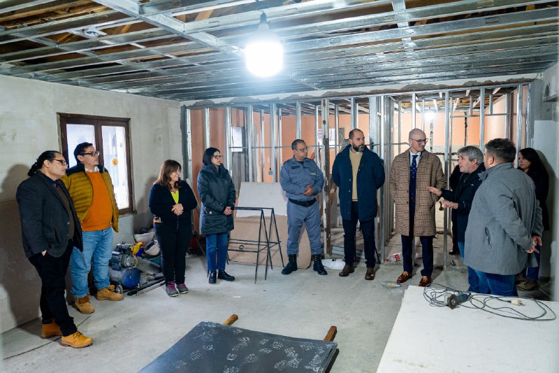 Avanza La Obra De Remodelación Del Anexo 4 Del Servicio Penitenciario En Ushuaia