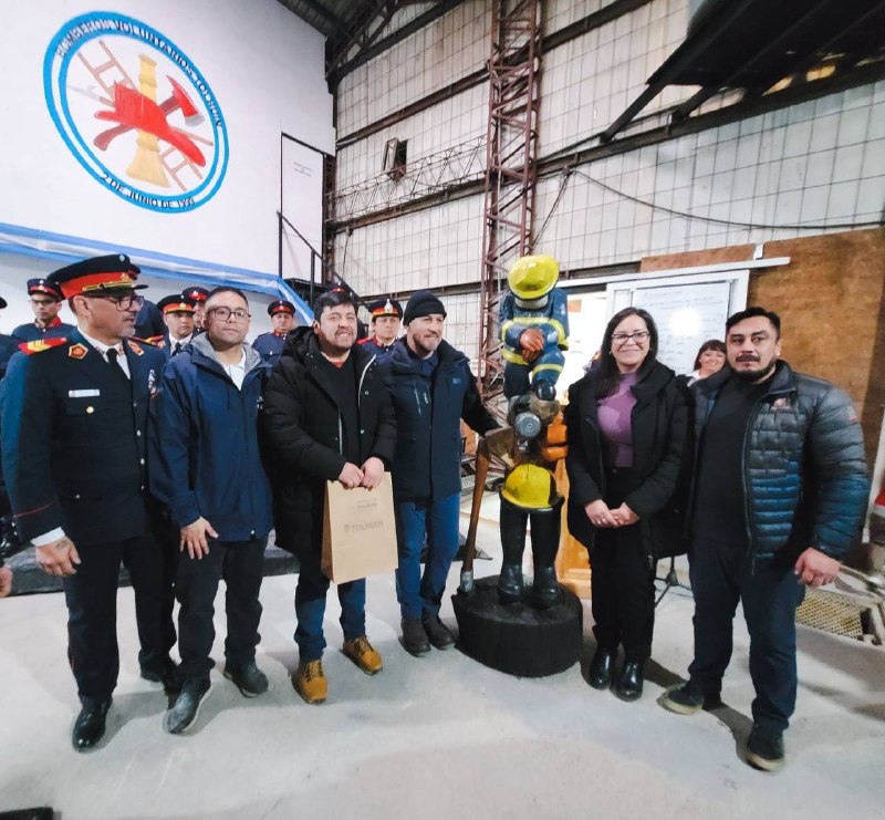El Municipio celebró los 26 años del Cuartel de Bomberos Voluntarios Tolhuin