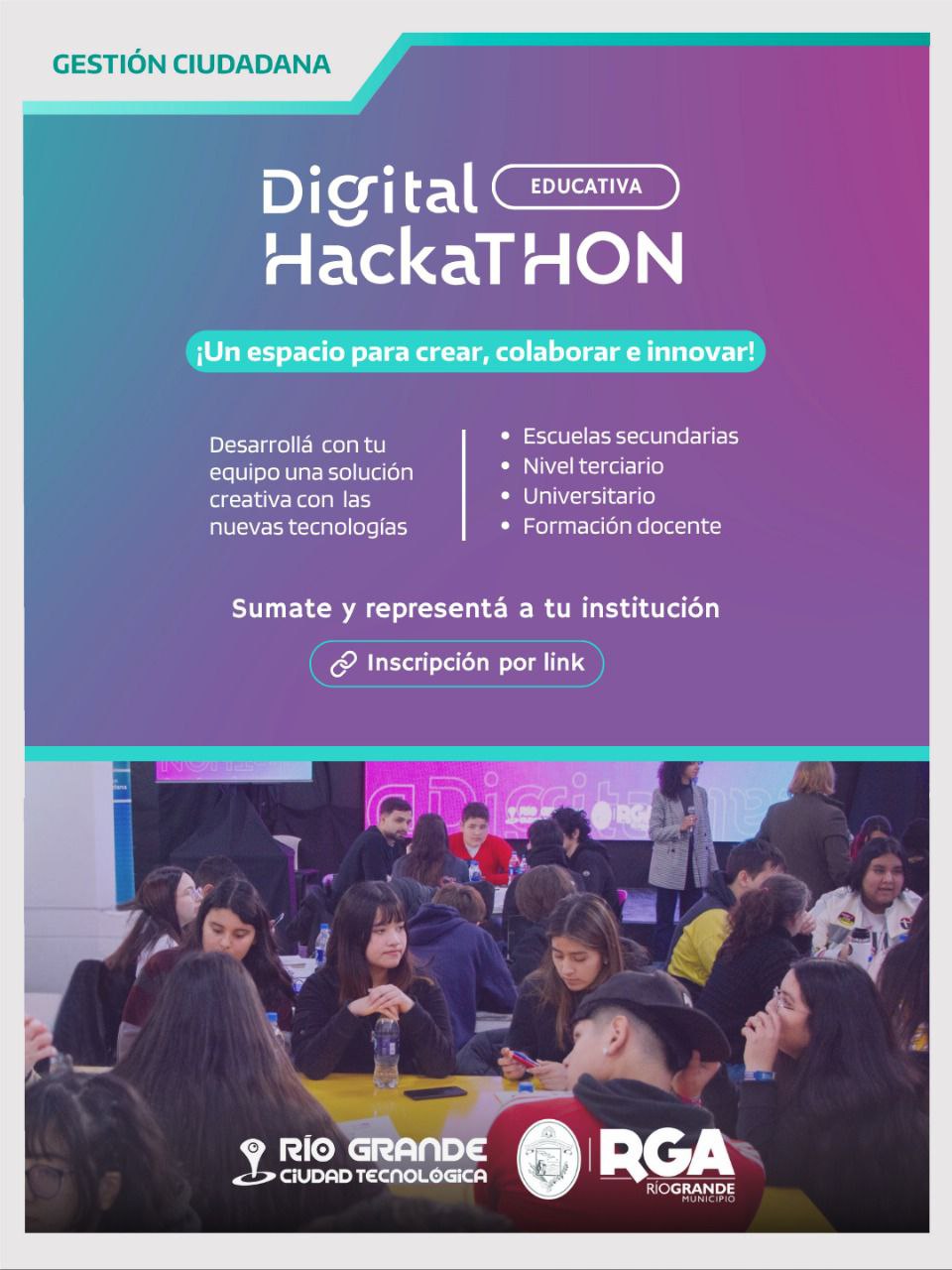 LLEGA LA 4° EDICIÓN DE LA “DIGITAL HACKATHON”: UNA NUEVA OPORTUNIDAD PARA INNOVAR DESDE LAS AULAS