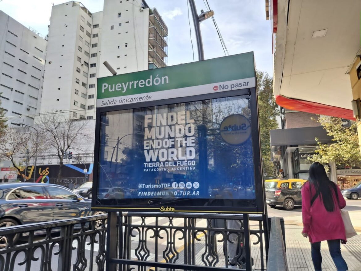 Infuetur Promociona La Temporada Invernal En Vía Pública De La Ciudad De Buenos Aires