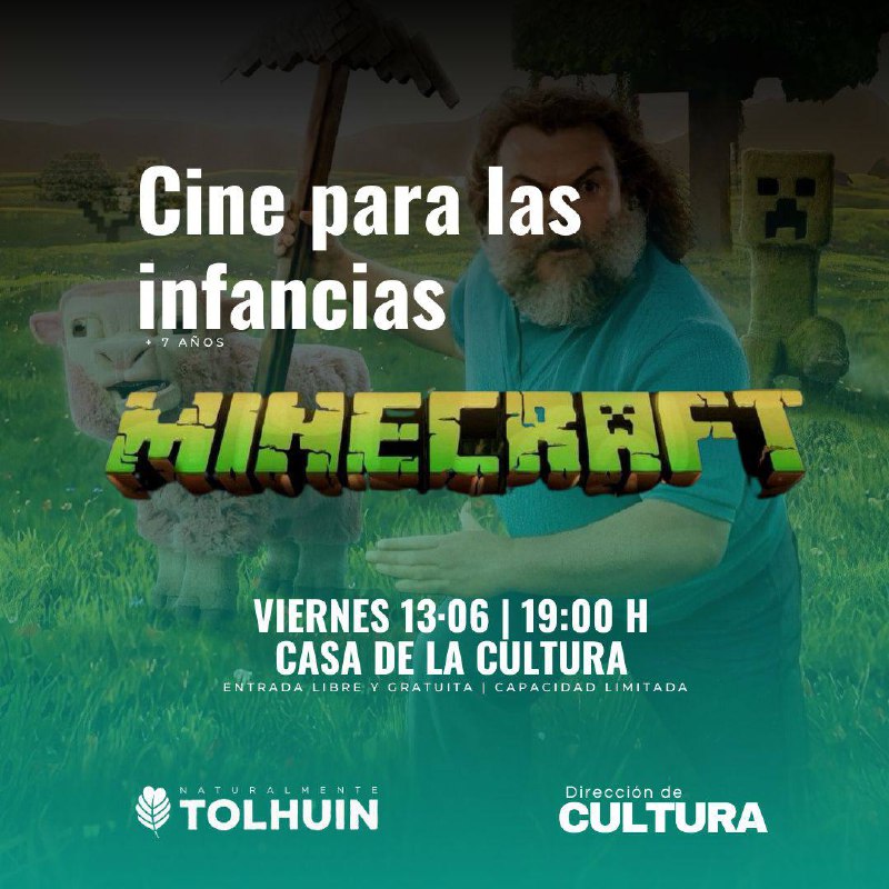 El municipio de Tolhuin invita a una tarde de cine para las infancias