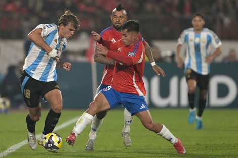 Argentina superó a Chile en un duelo clave: Julián Alvarez gol y victoria