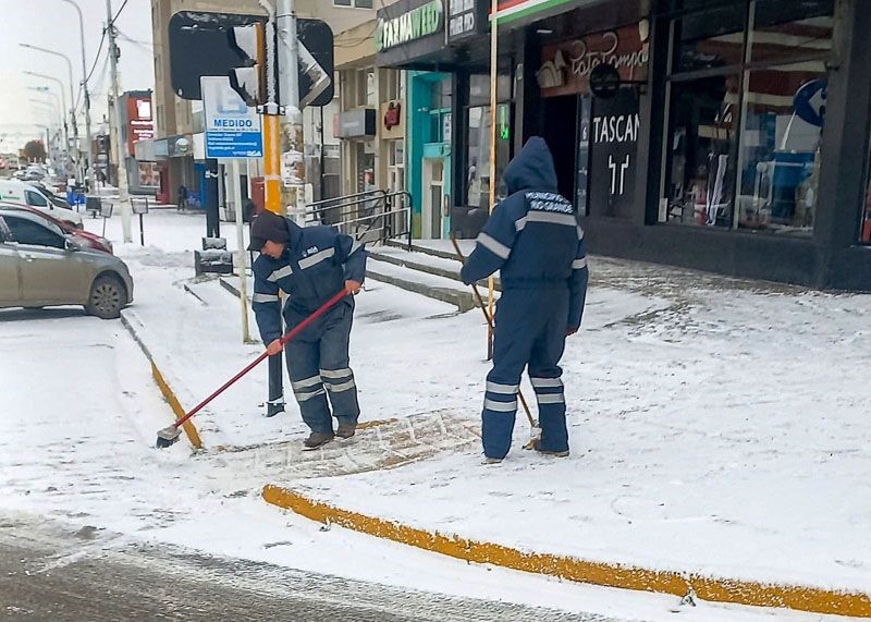 Río Grande intensifica medidas para enfrentar el crudo invierno