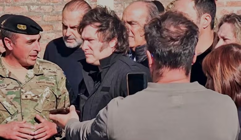 Milei veta por completo la ley de ayuda para Bahía Blanca