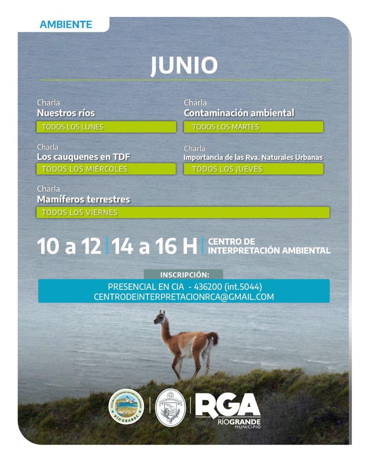 EN JUNIO DISFRUTÁ LAS ACTIVIDADES DEL CENTRO DE INTERPRETACIÓN AMBIENTAL