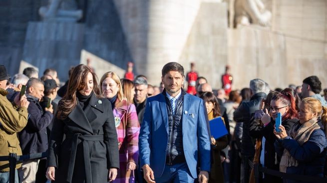Día de la Bandera: Nueva muestra de la fractura entre Milei y Villarruel