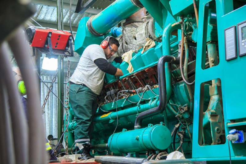 Concluyó Con Éxito La Primera Etapa De Trabajos Del Sistema De Generación Eléctrica En La Usina De Tolhuin