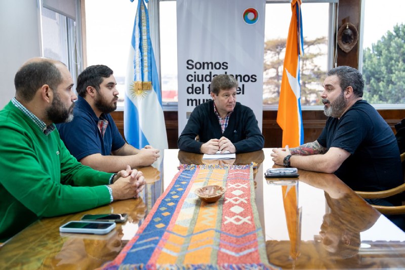 El Gobernador Melella Se Reunió Con Representantes Del Sindicato De Vialidad Nacional Ante El Anunciado Cierre Del Organismo