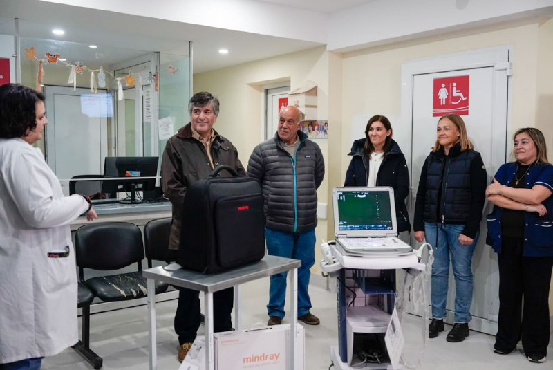 El Hospital Regional Río Grande Incorpora Un Nuevo Ecógrafo Donado Por Estancia Sara