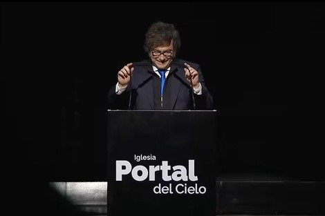 Milei inicia campaña en Chaco con discurso religioso y críticas al peronismo