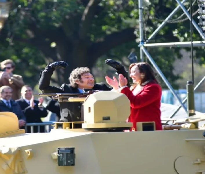 Gobierno de Milei suspende el desfile militar del 9 de julio por austeridad