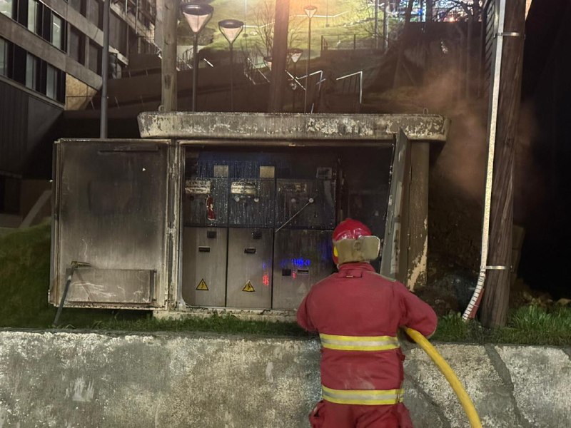 El Incendio En Un Alimentador Provocó El Corte De Energía En  El Centro De Ushuaia