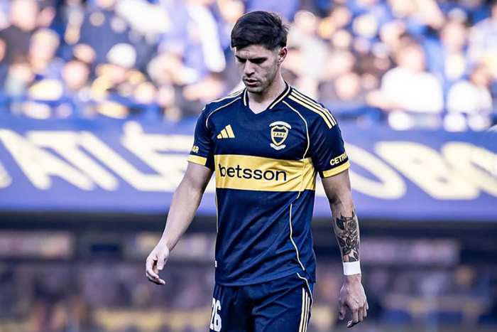 Boca sufre un nuevo golpe: Pellegrino se lesiona y estará fuera de la cancha