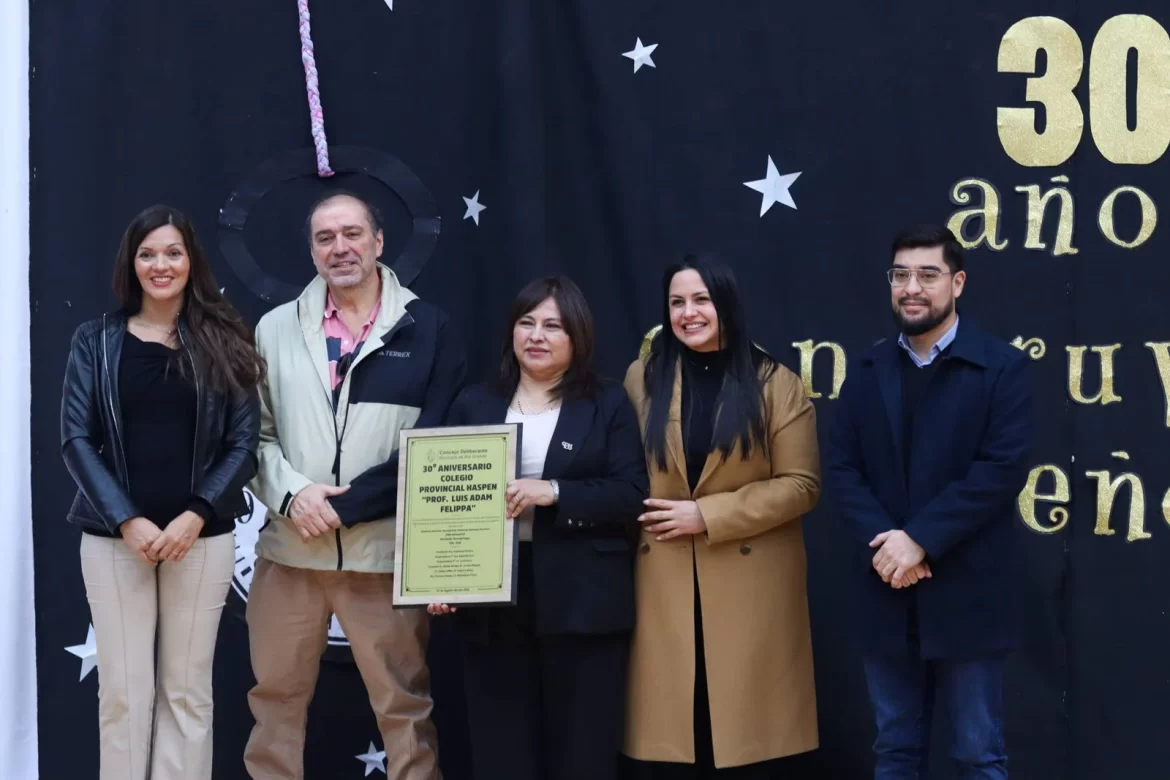 Concejales participaron del 30 Aniversario del Colegio “Haspen” Prof. Luis Felippa