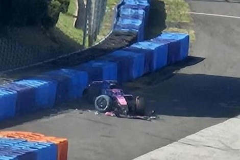 Franco Colapinto Sufrió un Accidente Durante Pruebas en el Hungaroring