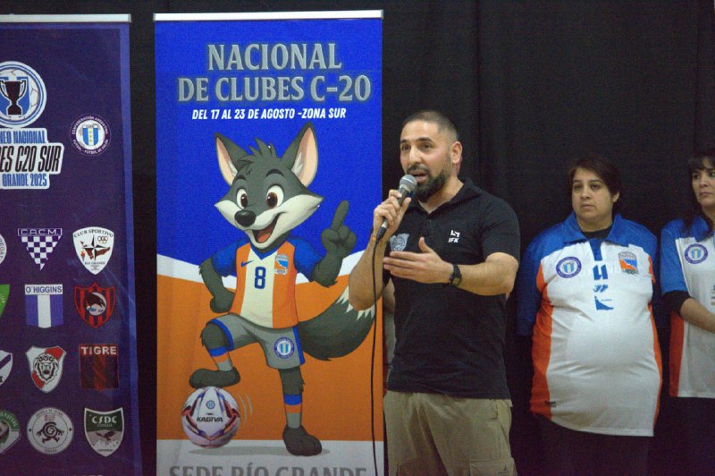 La Secretaría De Deportes Acompañó El Acto Inaugural Del Torneo Nacional C-20 Sur De Futsal Cafs