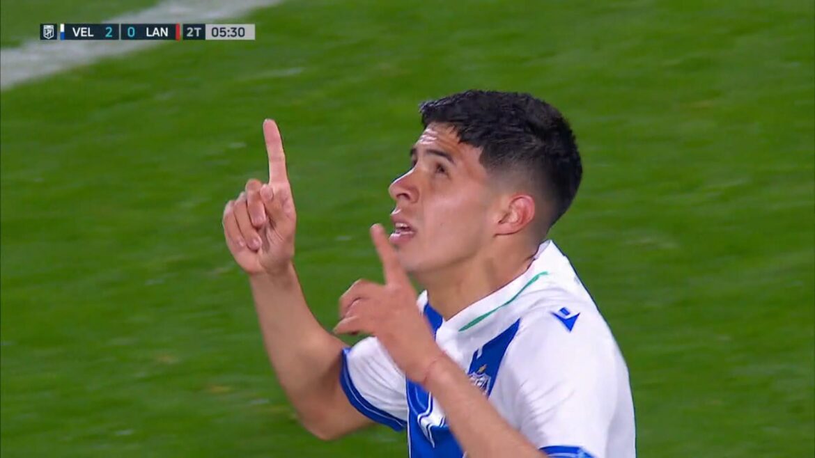 Vélez Sarsfield goleó a Lanús y se afianza en la cima del torneo