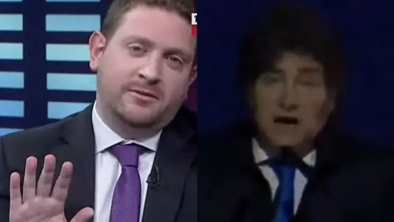 Un cruce mediático en pleno aire: Viale ironizó a Milei durante su conferencia en Rosario