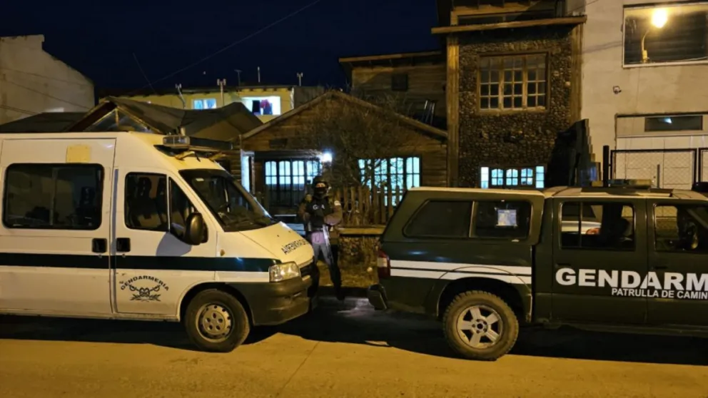 Gendarmería desarticuló red narco en Río Grande con secuestro de marihuana y elementos clave