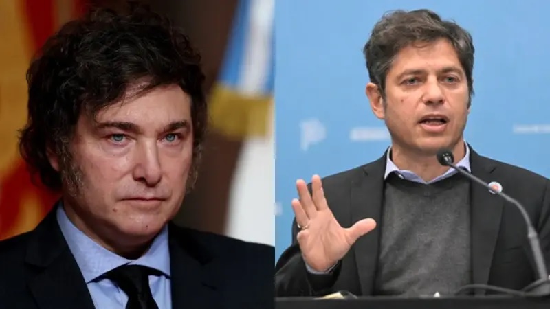 Polémica por video trucho: Milei difunde contenido manipulado para atacar a Kicillof en plena campaña