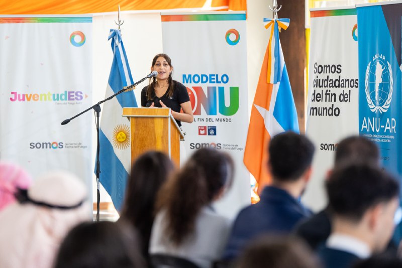Las Juventudes Fueguinas Protagonizaron El VII Modelo De Naciones Unidas En El Fin Del Mundo