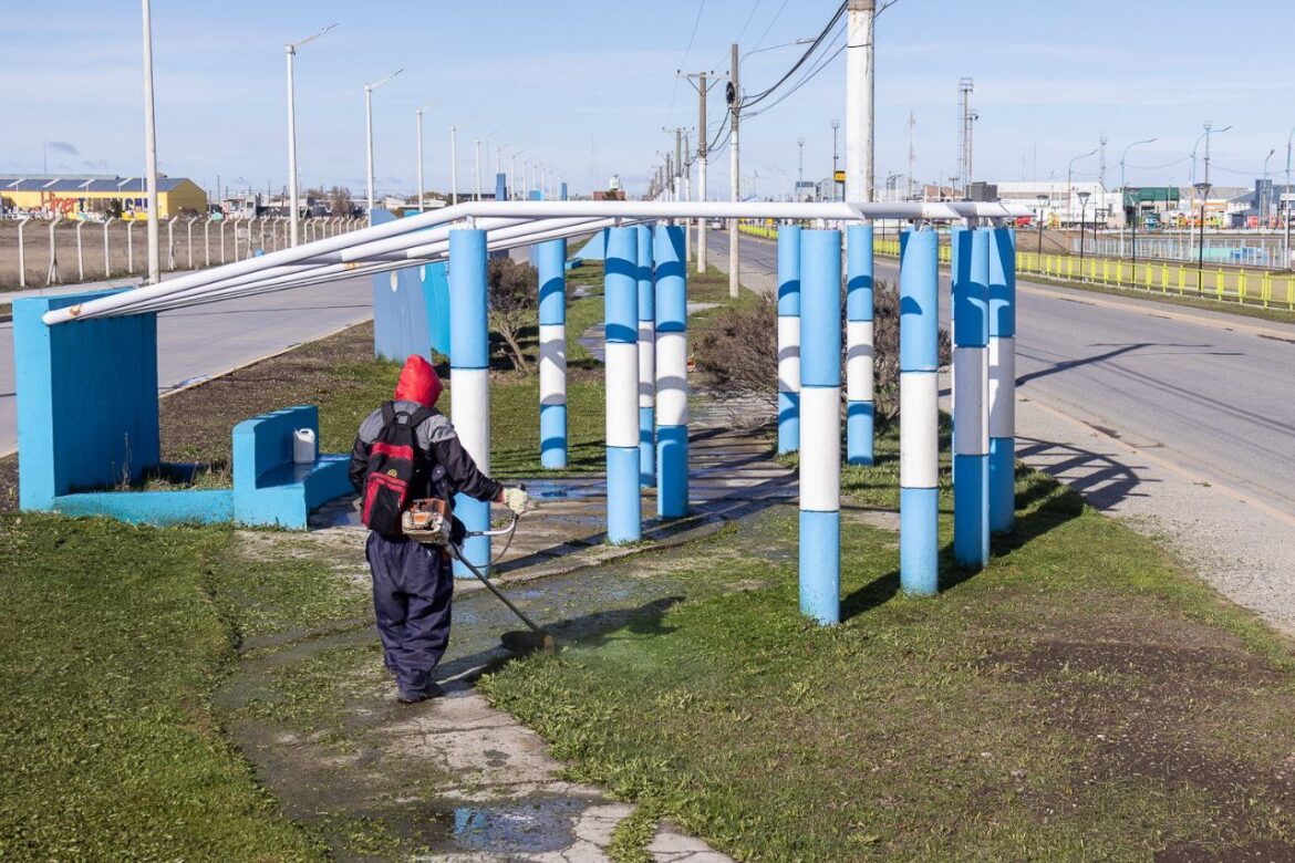 EL MUNICIPIO RENUEVA LOS ESPACIOS PÚBLICOS DE RÍO GRANDE