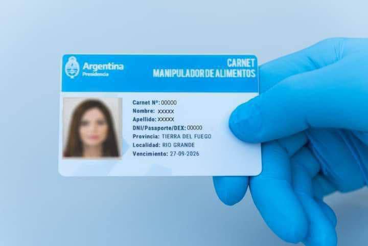 OBTENÉ EL CARNET DE MANIPULACIÓN DE ALIMENTOS