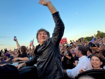 Milei intensifica su campaña con miras a las elecciones nacionales